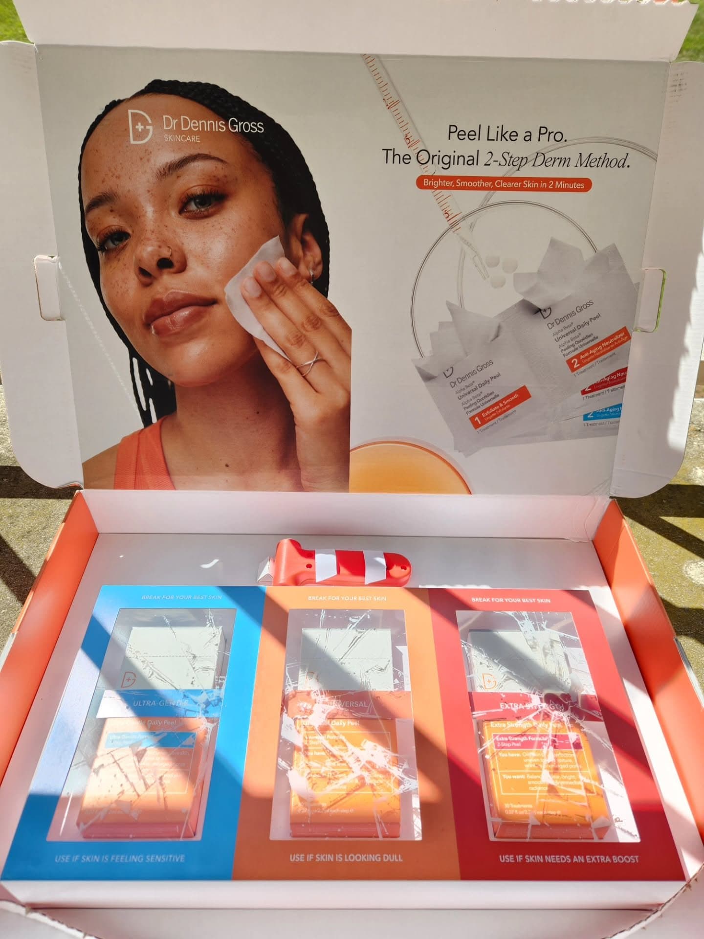 The glow I was chasing was hiding in these peel pads. Thanks, @drdennisgross and team!
Like, comment, share, repost, an