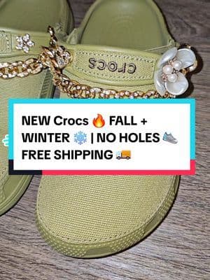 These are NOT your regular Crocs 👀 The NEW Crocs Adult Classic Crafted Clogs are built for FALL + WINTER vibes 🍂❄️ with a canvas upper (no holes = cozy + sleek). Lightweight, durable, and FREE shipping right now 🚚💨. Don’t wait—these go FAST. ... #fyp #abbydames #CrocsFallStyle #WinterCrocs #CrocsNoHoles #TikTokMadeMeBuyIt #CrocsSeason #CrocsTrend #EverydayComfort #FallFits #TikTokShopRestock #tiktokshopcreatorpicks #BahamianCreator #BahamianInfluencer #CaribbeanCreator #CaribbeanInfluencer #Austininfluencer #Austincreator #Texasinfluencer #Texascreator #UGC #TikTokpartner #blacktiktok #TikTokShopFallDealsForYou #AutumnLiving #TikTokShopBlackFriday #TikTokShopCyberMonday #SuperBrandClub #ViralOnTikTokShop #FentySuperBrandDay #susteassuperbrandday