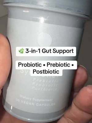 Your gut does more than help with digestion—it supports your overall wellness. Ritual Synbiotic+ combines a probiotic, prebiotic, and postbiotic in one capsule to help support digestive and gut health. Plus, it uses delayed-release technology to help the probiotics reach your gut where they’re needed most. Grab yours today and show your gut some love. #TikTokShop #Ritual #GutHealth #Probiotic #Wellness